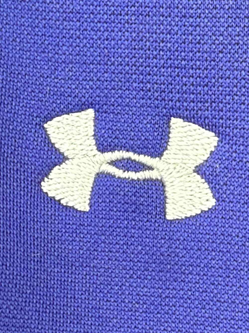 Under Armour Fleece Storm Hooded Track Jacket Royal / White Women’s size Medium - Picture 5 of 7